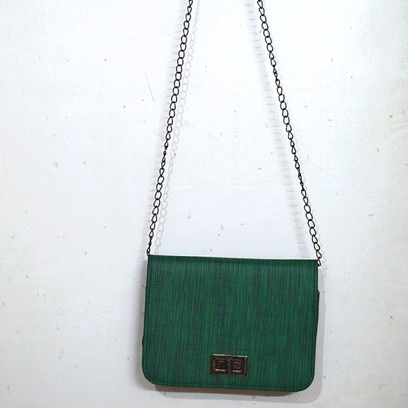 Handbags - Green Sling Bag